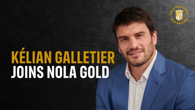 Kelian Galletier Joins NOLA GOLD Rugby for the 2025 and 2026 Seasons