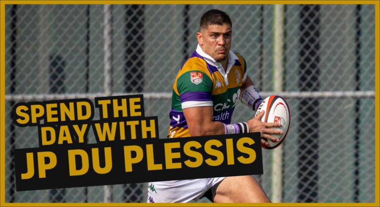 A Day in the Life: Rugby, Family, and Fitness with NOLA GOLD’s JP du Plessis