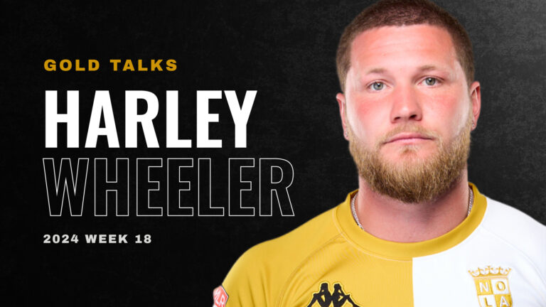 GOLD TALKS: Harley Wheeler on NOLA Gold, Team Spirit, and Playoff Aspirations