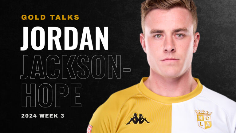 GOLD TALKS: Jordan Jackson-Hope Reflects on an Undefeated 2-0 Season Start