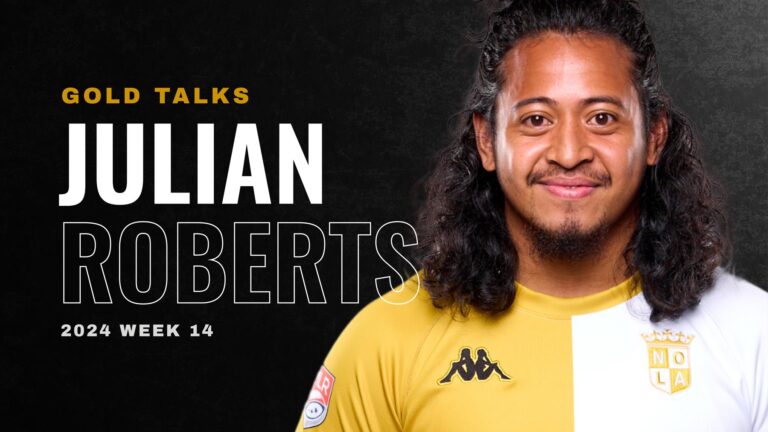 GOLD TALKS: Julian Roberts Discusses Rugby Life with NOLA Gold