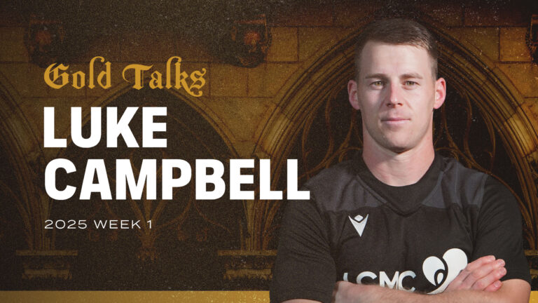 GOLD TALKS: Luke Campbell on Leadership, Playoff Goals & Growth