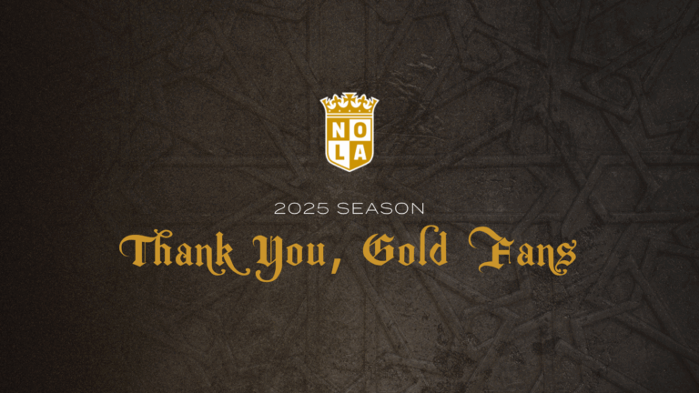 NOLA Gold Rugby, End-of-Season Statement