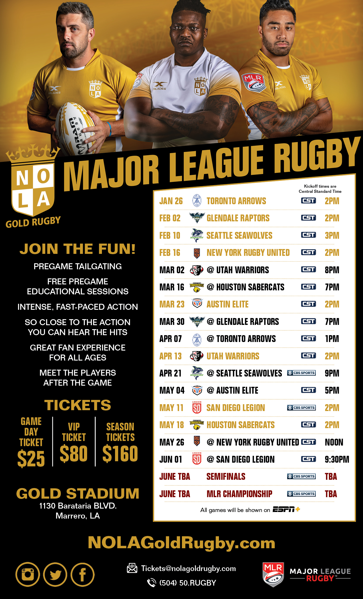 rugby schedule