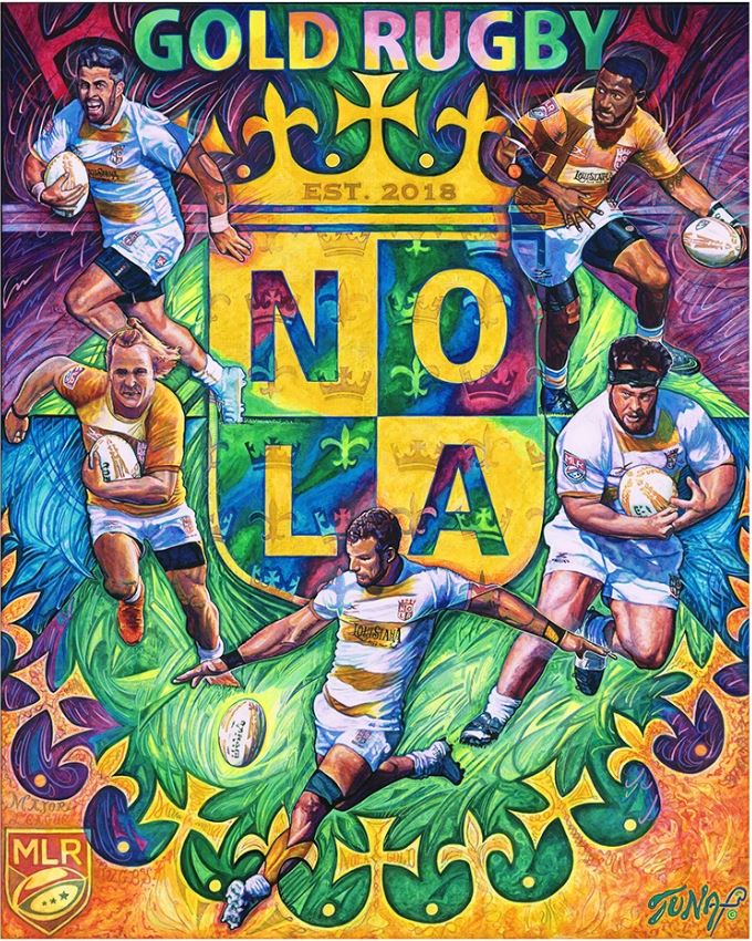 nola gold rugby merchandise